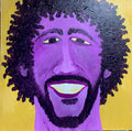 Orig. Man, violet and yellow